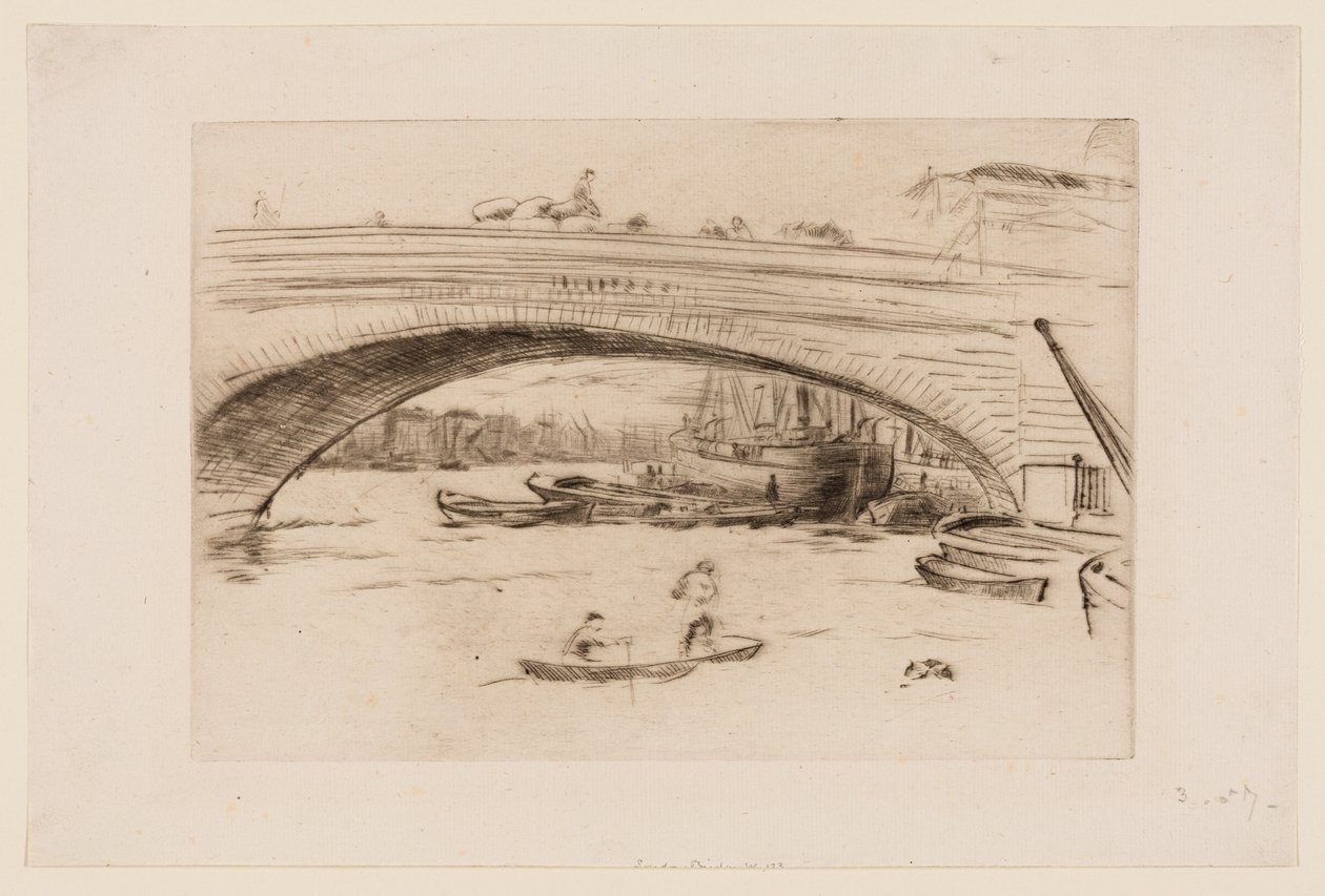Ponte di Londra da James Abbott McNeill Whistler