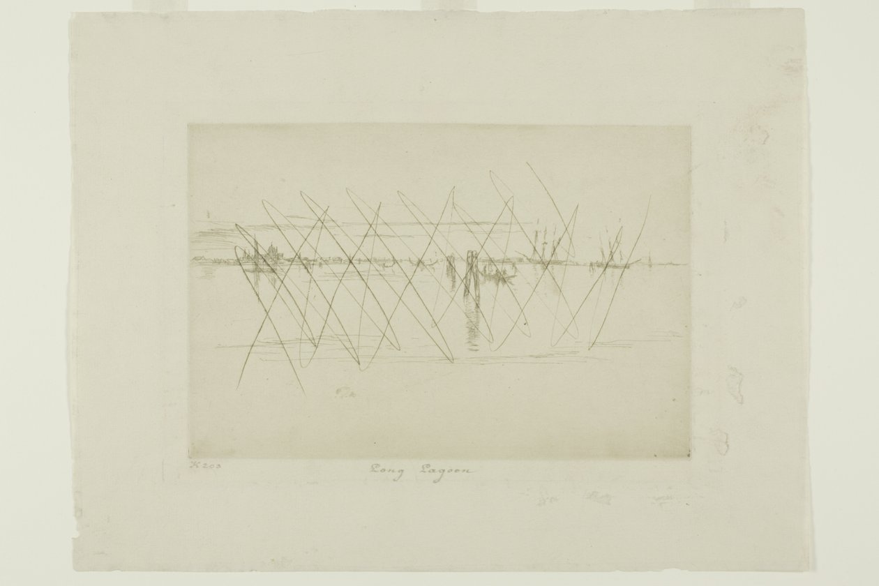 Lunga laguna da James Abbott McNeill Whistler