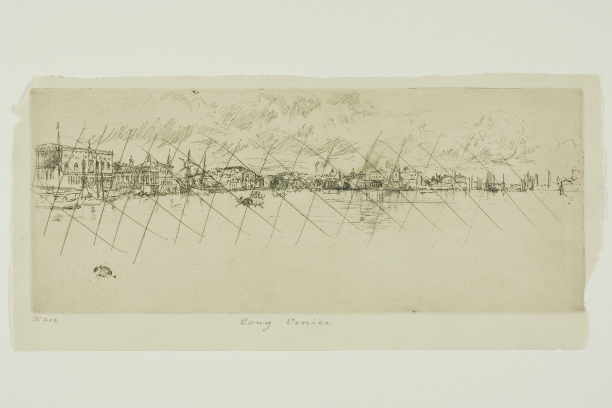 Lunga Venezia da James Abbott McNeill Whistler