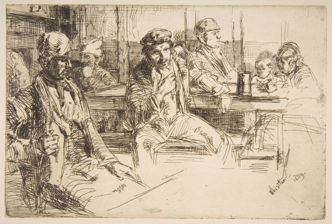 I lavoratori portuali da James McNeill Whistler