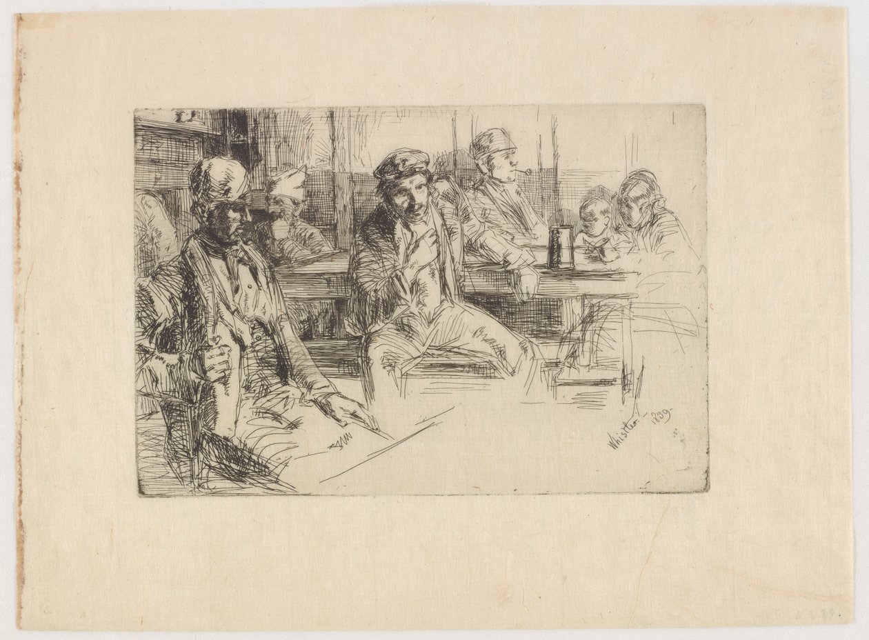 Lavoratori del lungomare da James Abbott McNeill Whistler