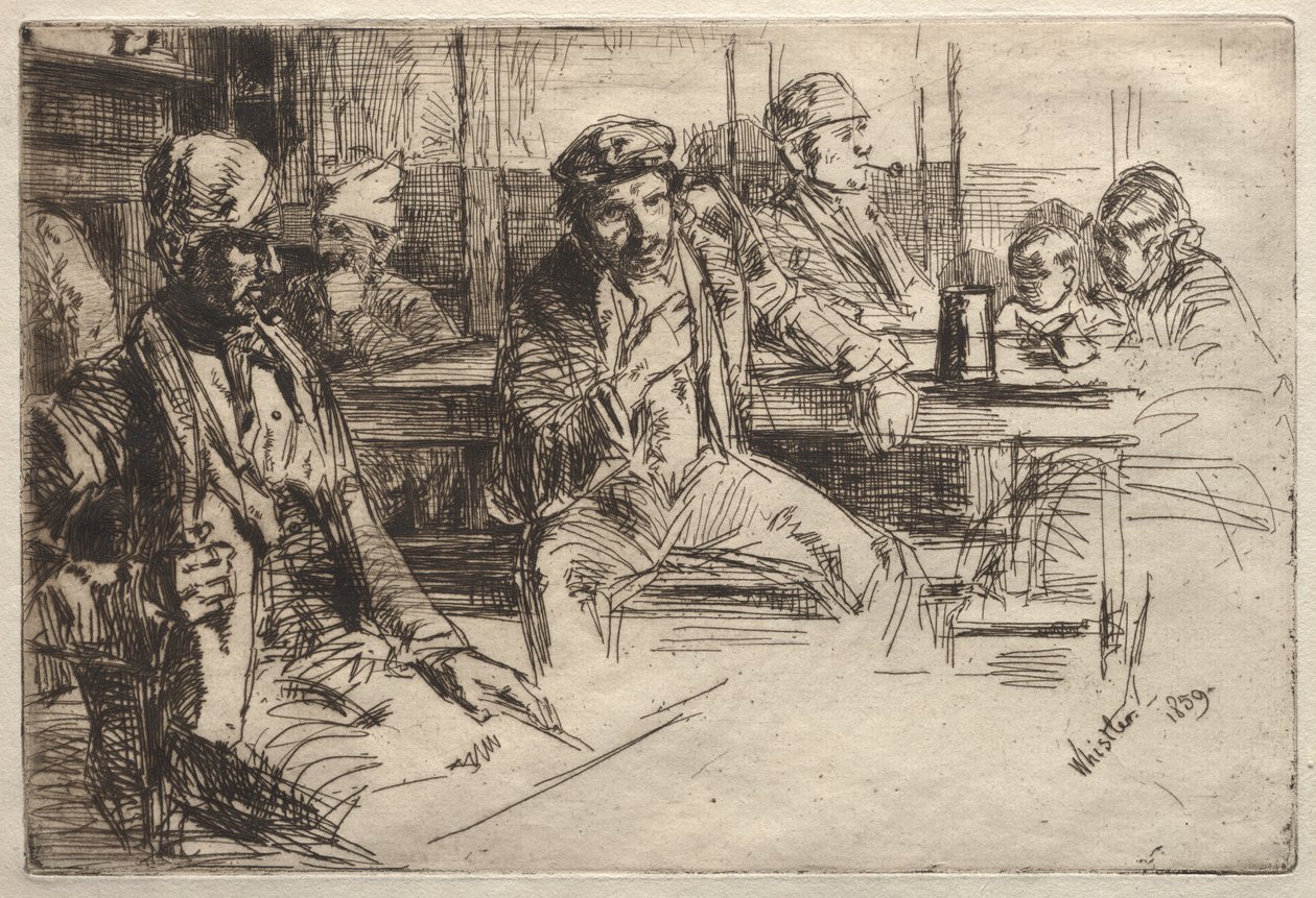 Lavoratori portuali da James McNeill Whistler