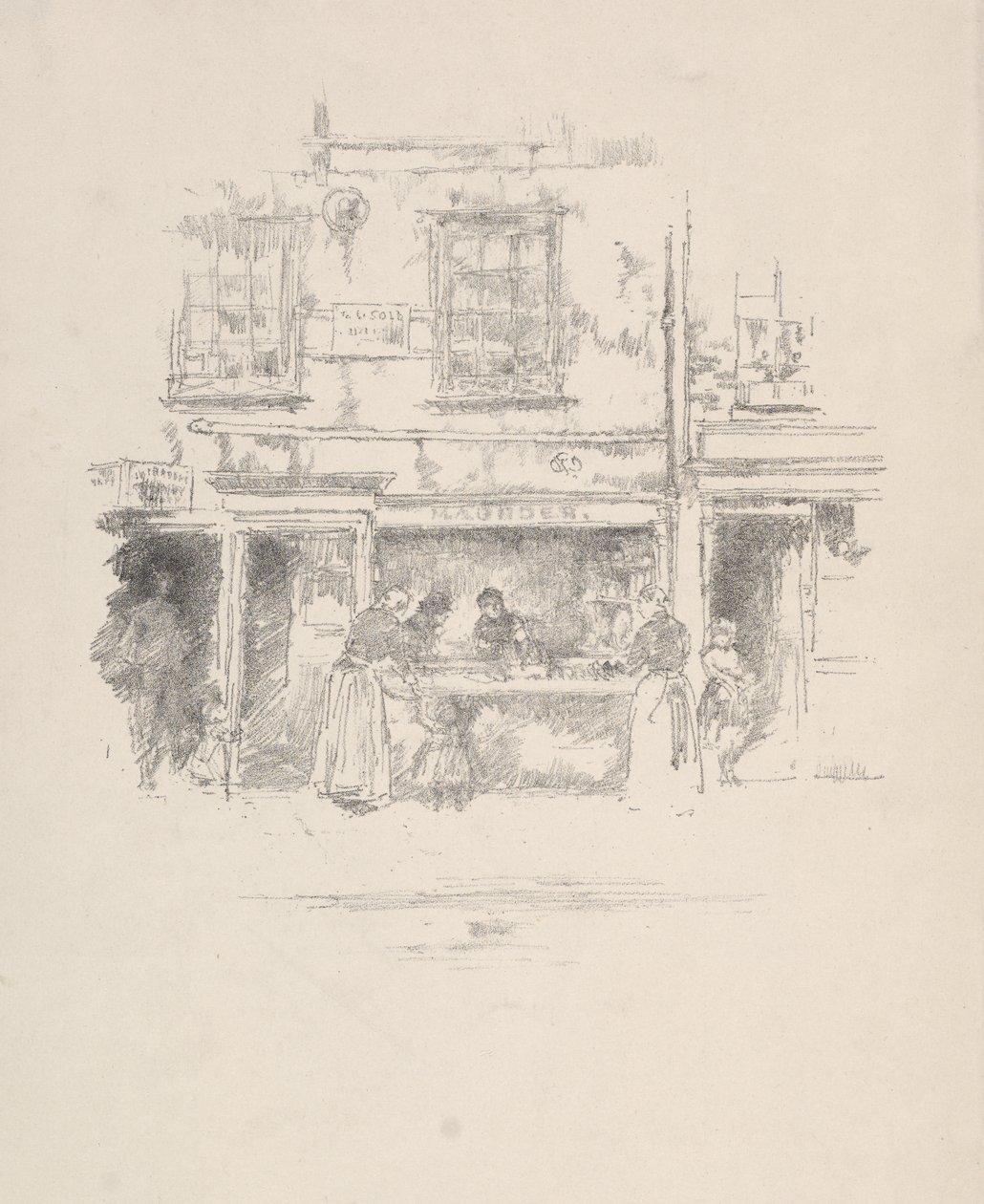 Pescheria Maunder, Chelsea da James McNeill Whistler