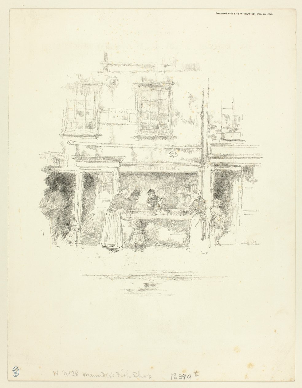 Pescheria Maunder, Chelsea da James McNeill Whistler