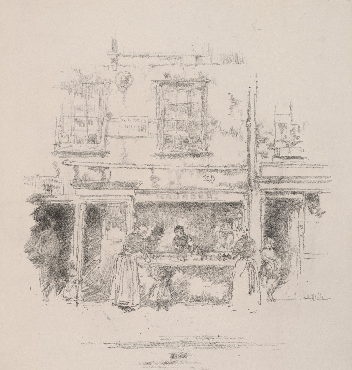 Pescheria di Maunder, Chelsea da James McNeill Whistler