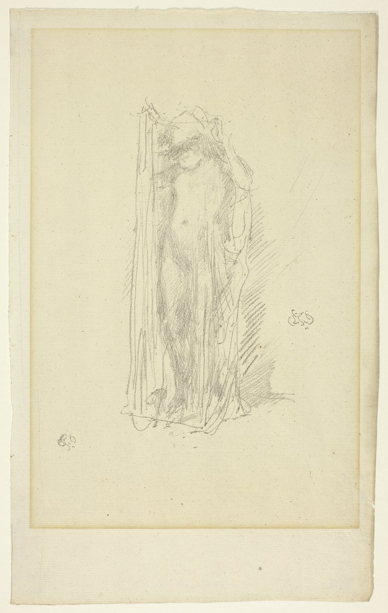 Modello che Drappeggia da James Abbott McNeill Whistler