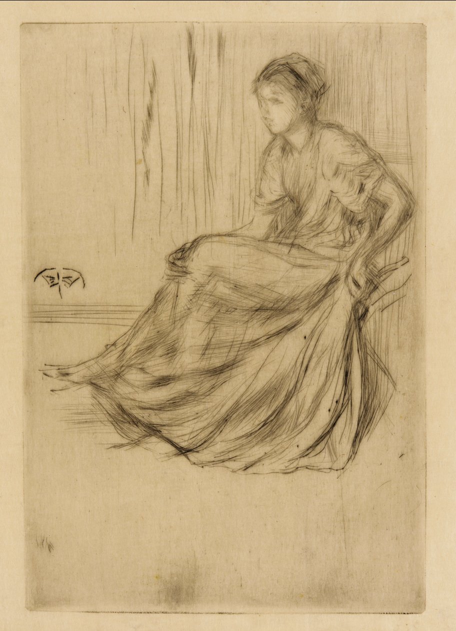 Modello seduto da James Abbott McNeill Whistler