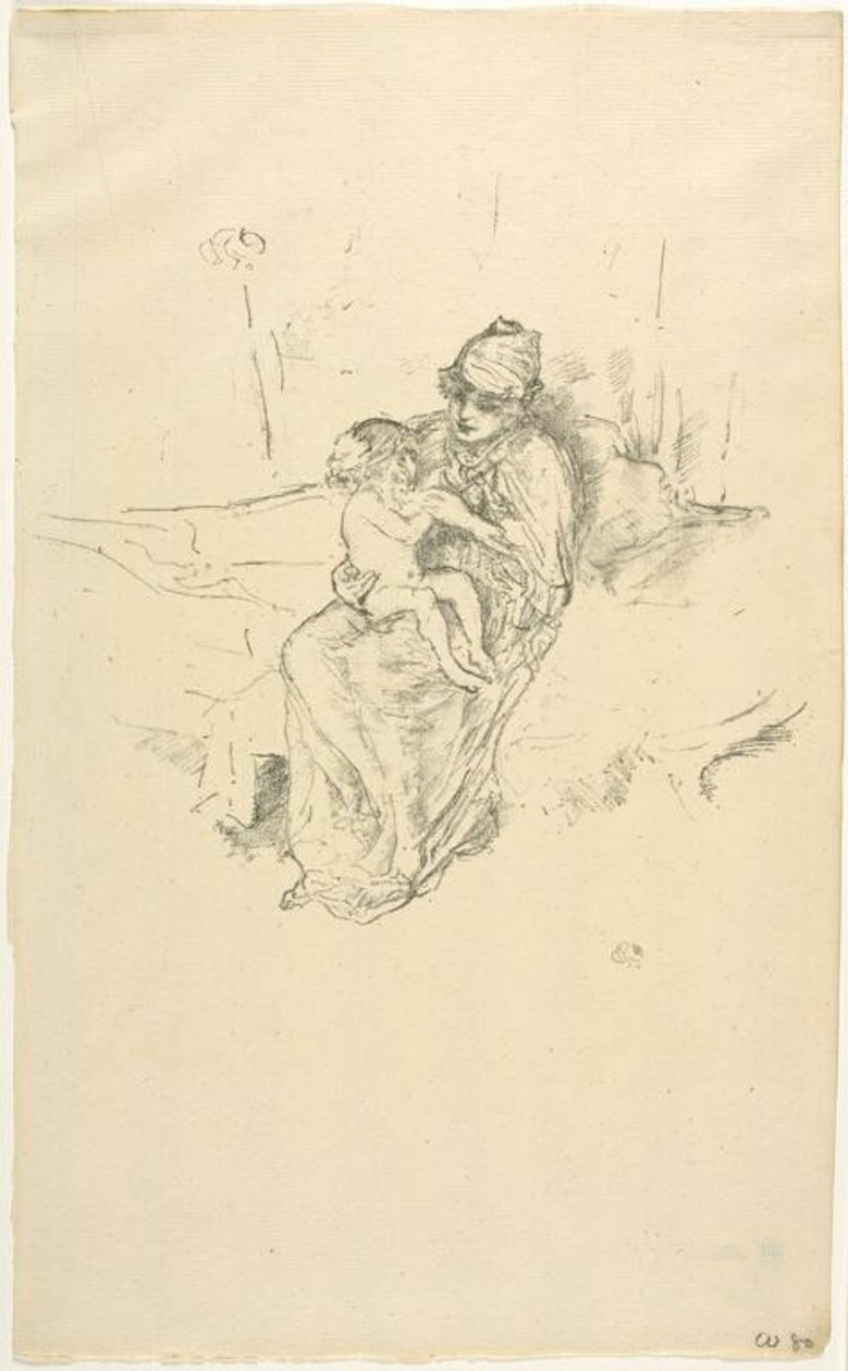 Madre e figlio n. 1 da James McNeill Whistler