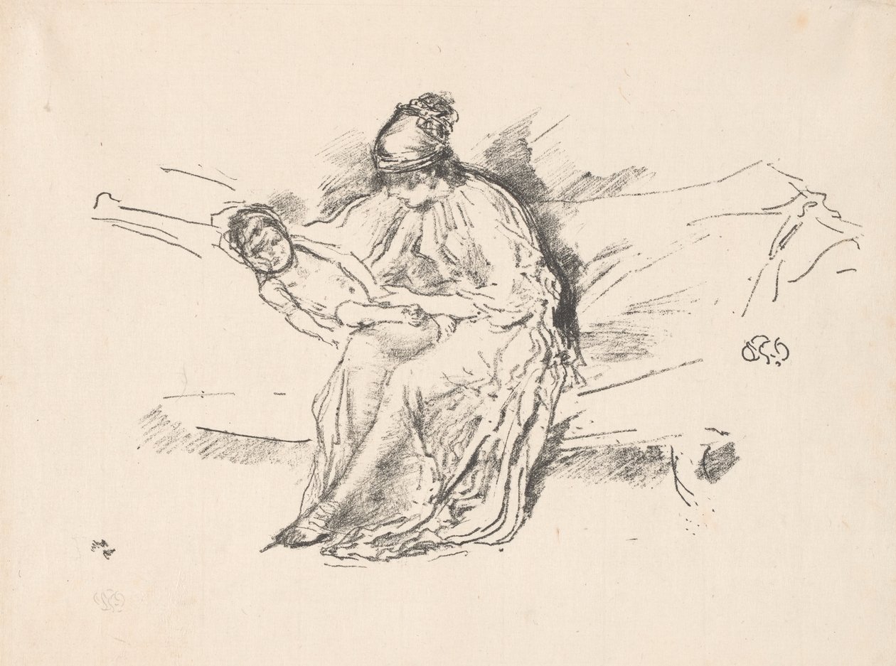 Madre e figlio, n. 4 da James Abbott McNeill Whistler