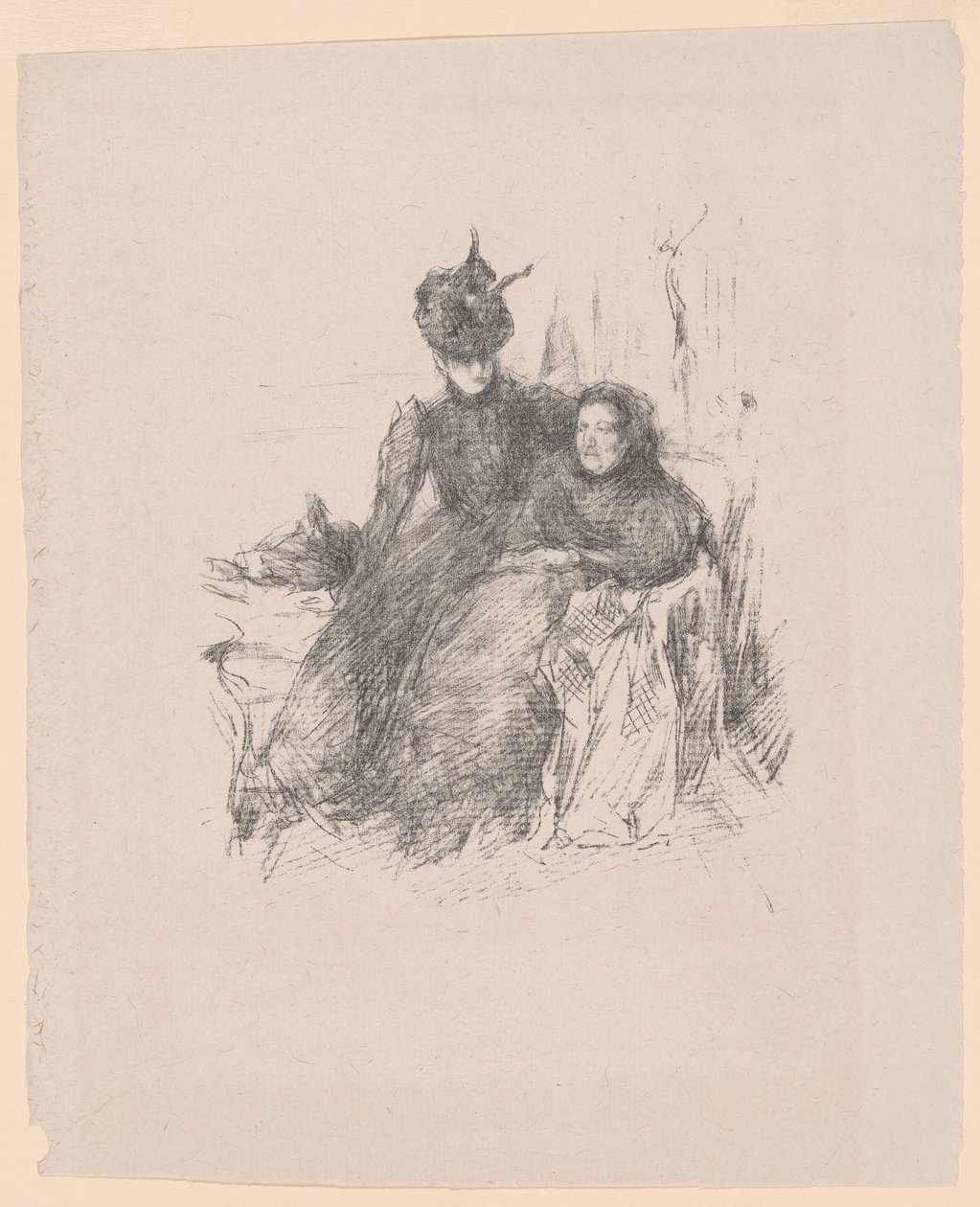 Madre e Figlia [La Mère Malade] da James McNeill Whistler
