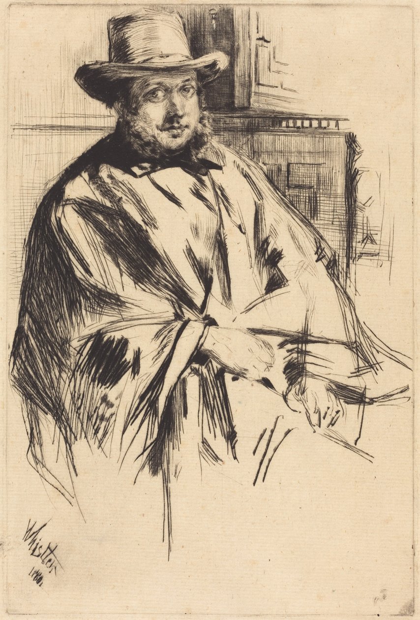 Signor Davis (Signor Mann) da James McNeill Whistler