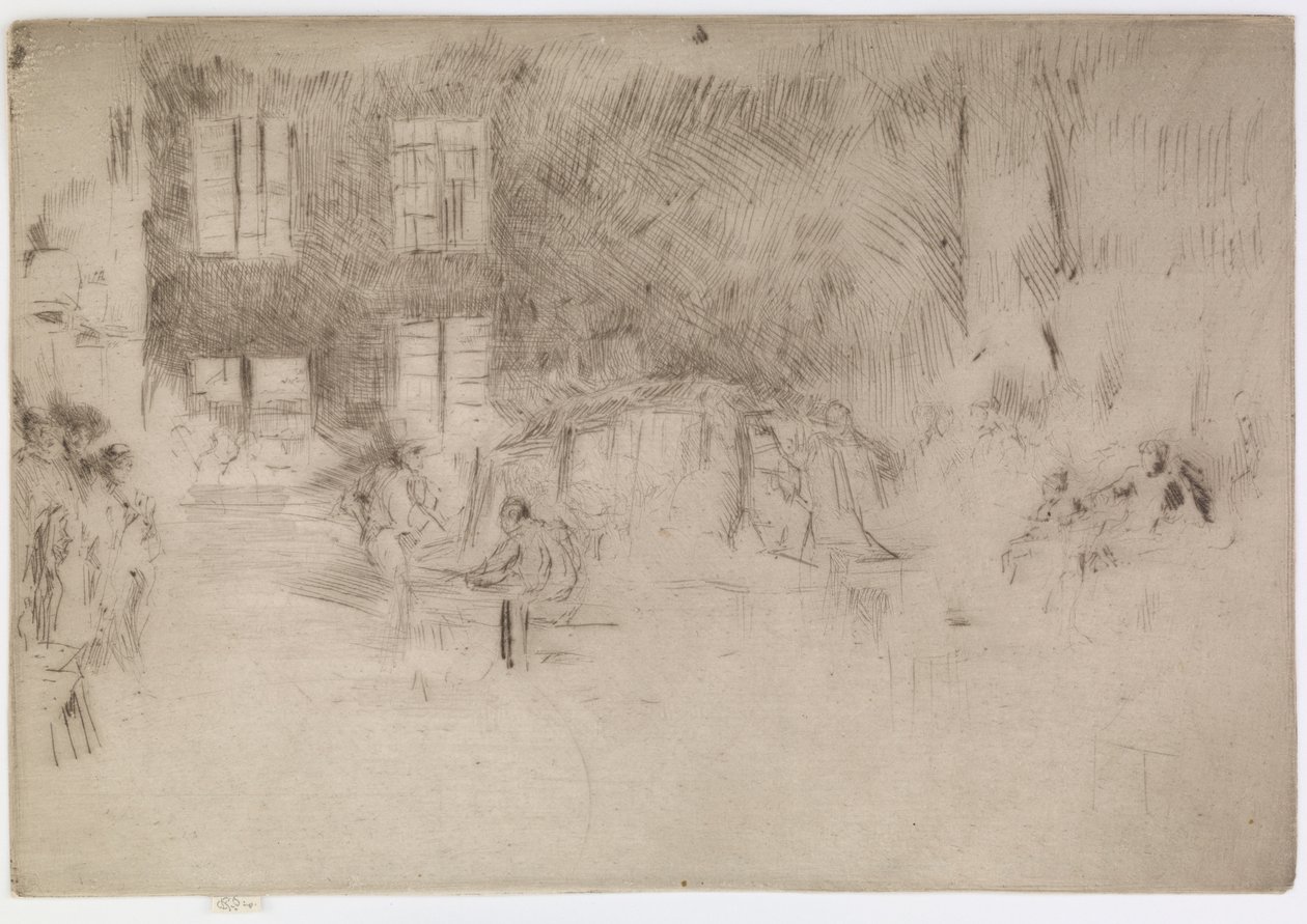 Fornace di vetro di Murano da James Abbott McNeill Whistler