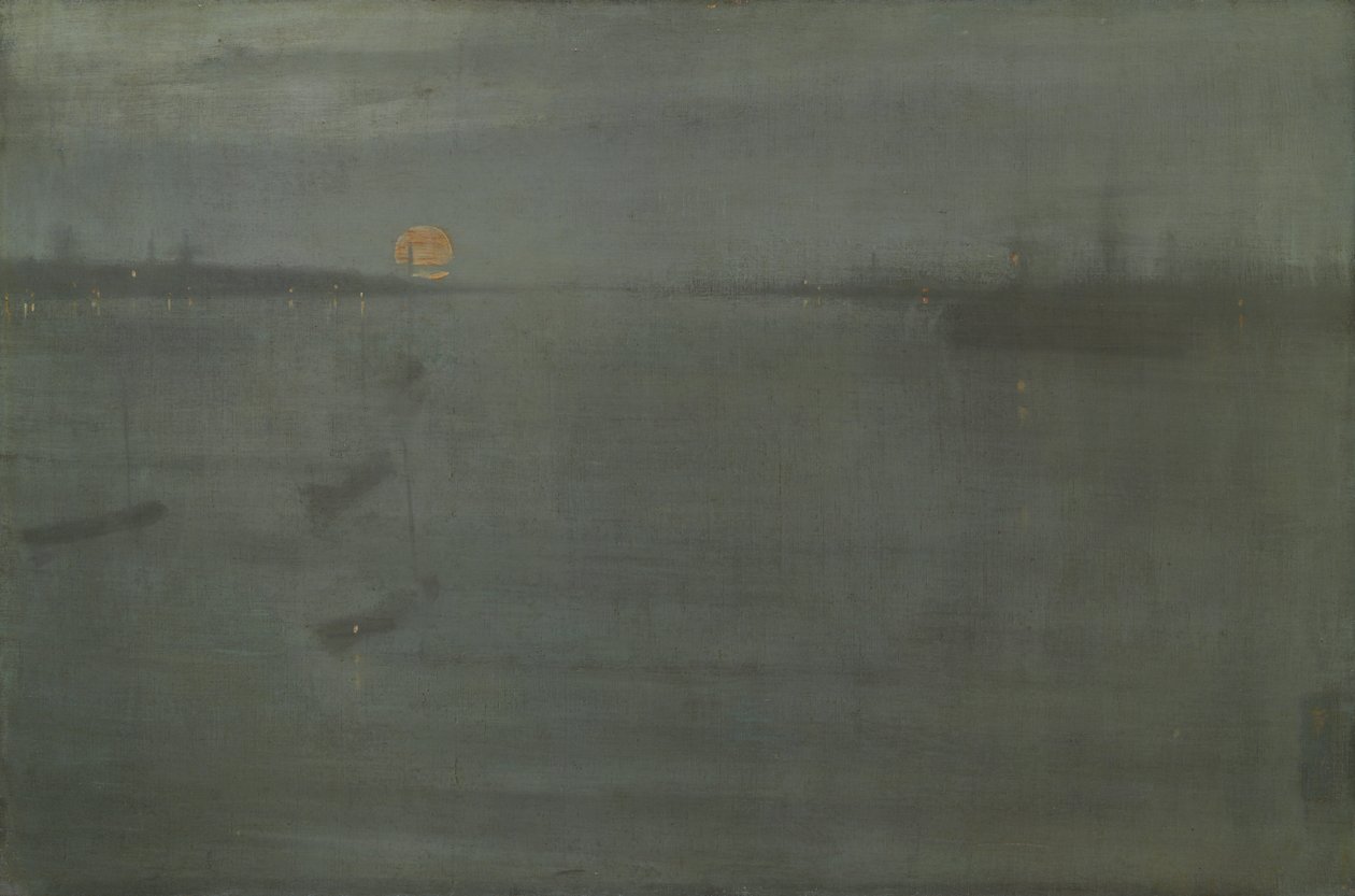 Notturno: Blu e oro - Acqua di Southampton da James McNeill Whistler
