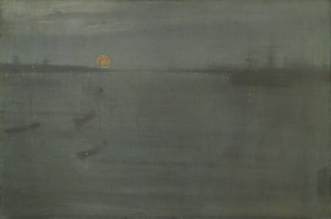 Notturno: Blu e oro - Acqua di Southampton da James McNeill Whistler