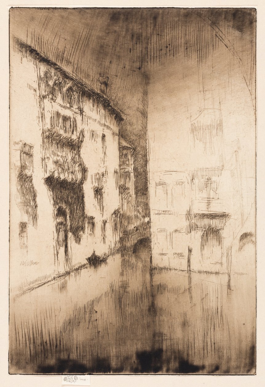 Notturno: Palazzi da James Abbott McNeill Whistler