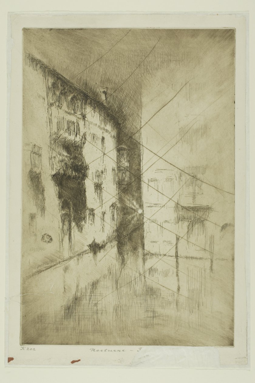 Notturno: Palazzi da James Abbott McNeill Whistler