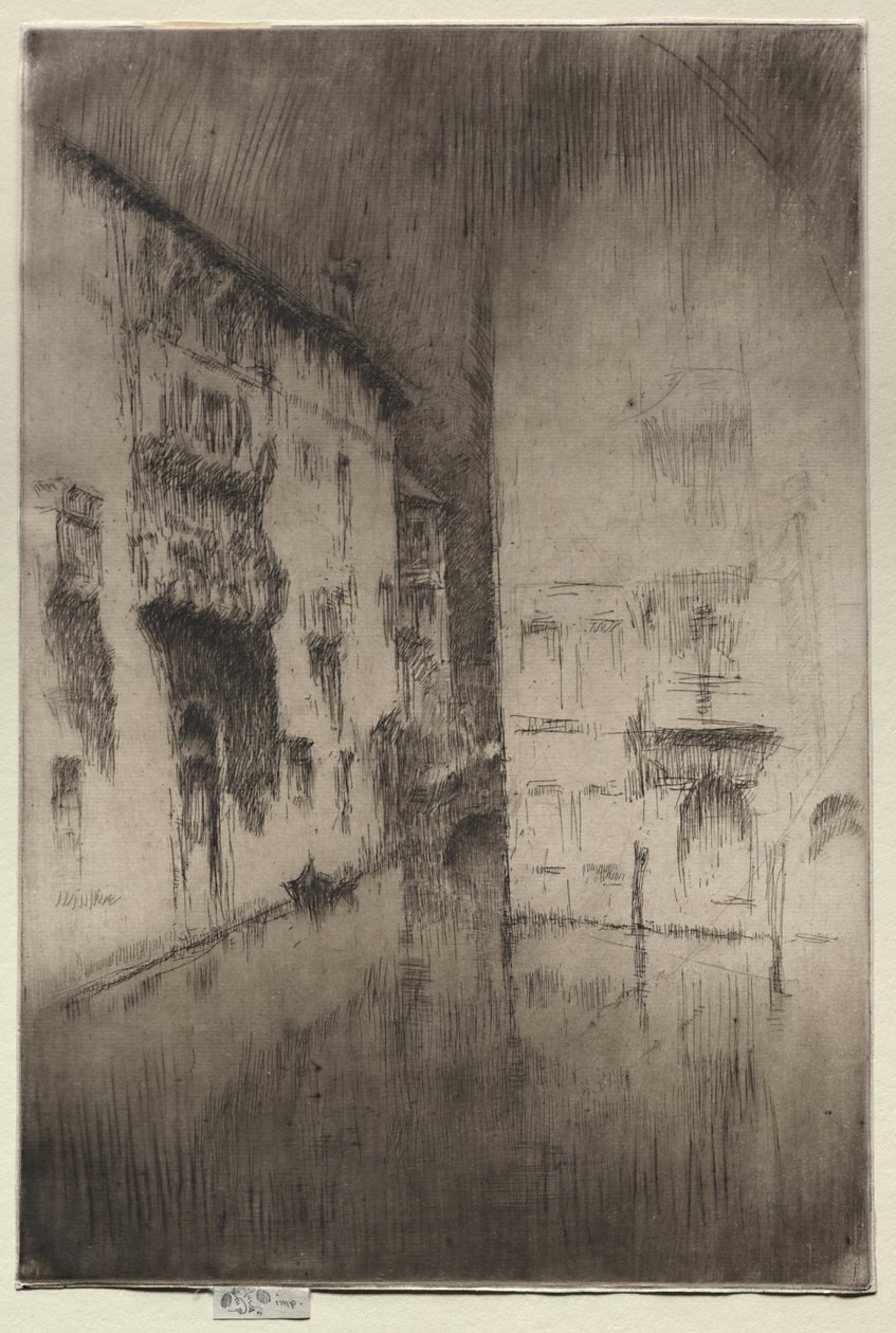 Notturno:  Palazzi da James McNeill Whistler