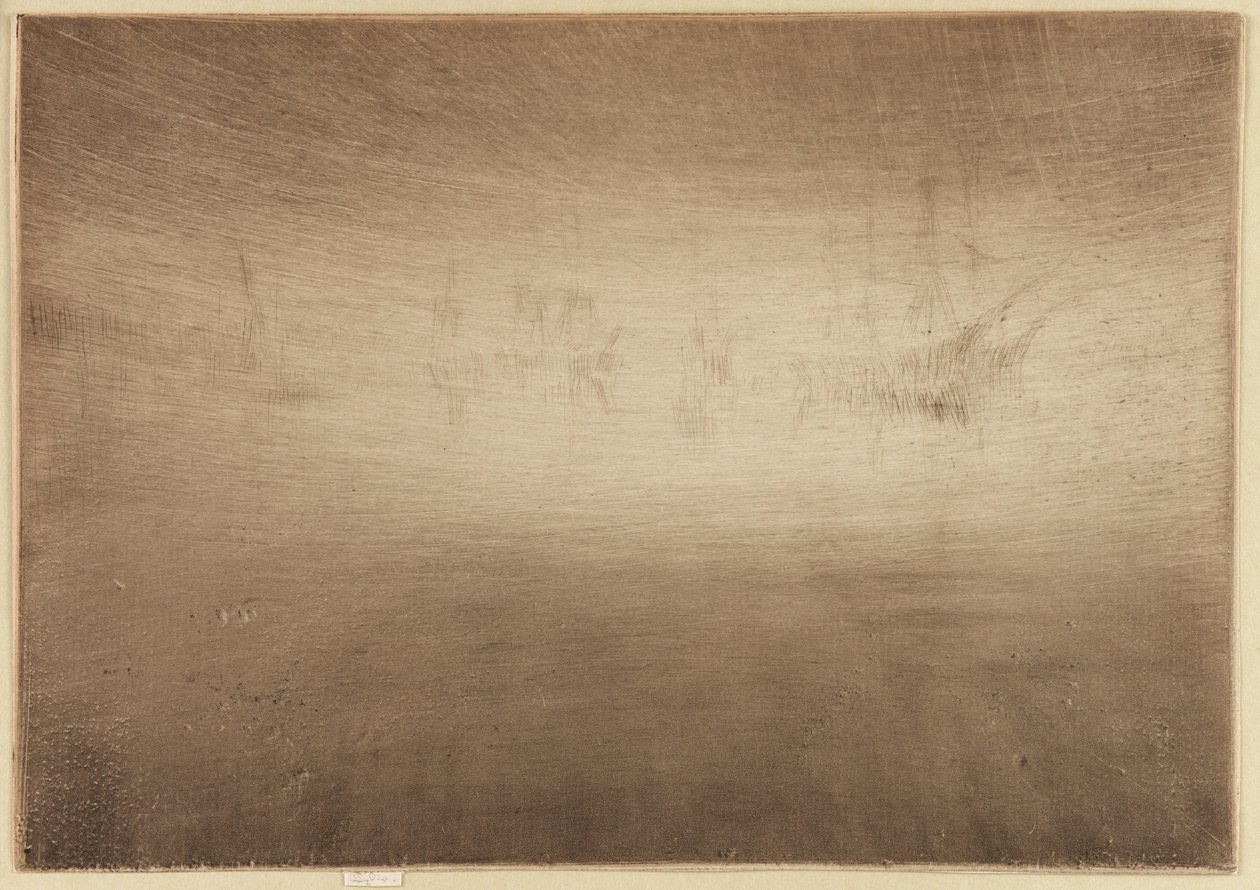 Notturno di Navi da James Abbott McNeill Whistler