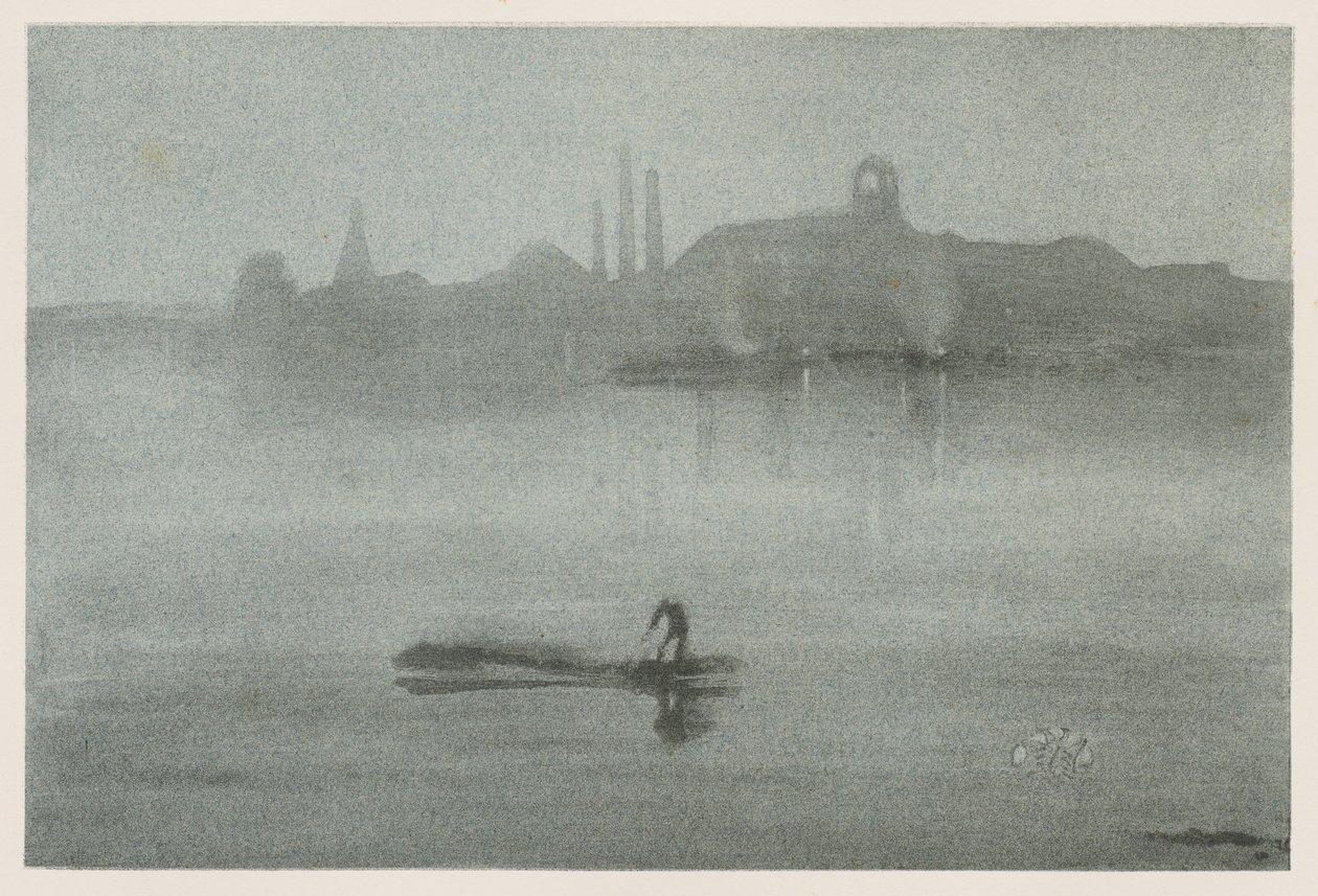 Notturno: il fiume a Battersea da James McNeill Whistler