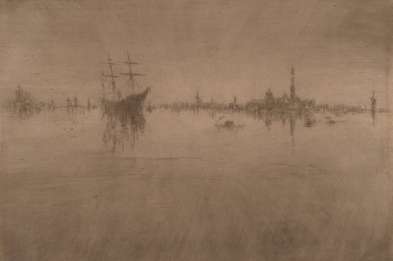 Notturno, da Venezia, una serie di dodici incisioni (il "Primo Set di Venezia") da James Abbott McNeill Whistler