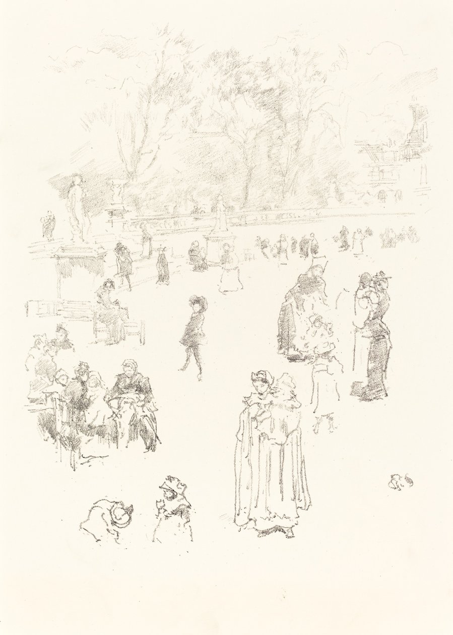 Tate: "Les Bonnes du Luxembourg" da James Abbott McNeill Whistler