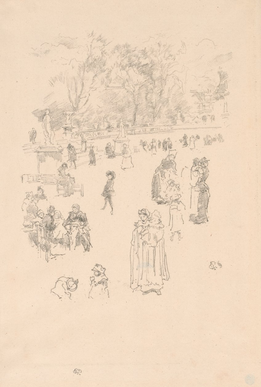 Bambinaie: "Les Bonnes du Luxembourg" da James Abbott McNeill Whistler