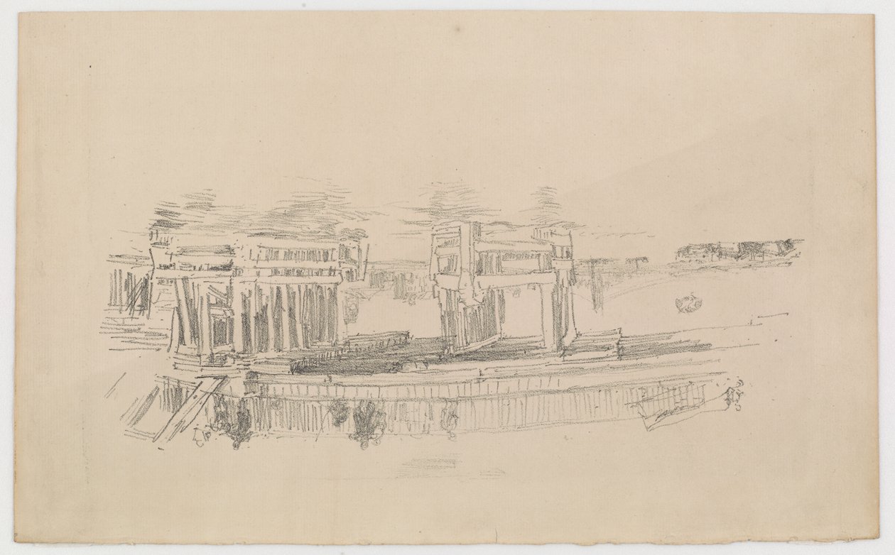 Vecchio ponte di Battersea da James Abbott McNeill Whistler