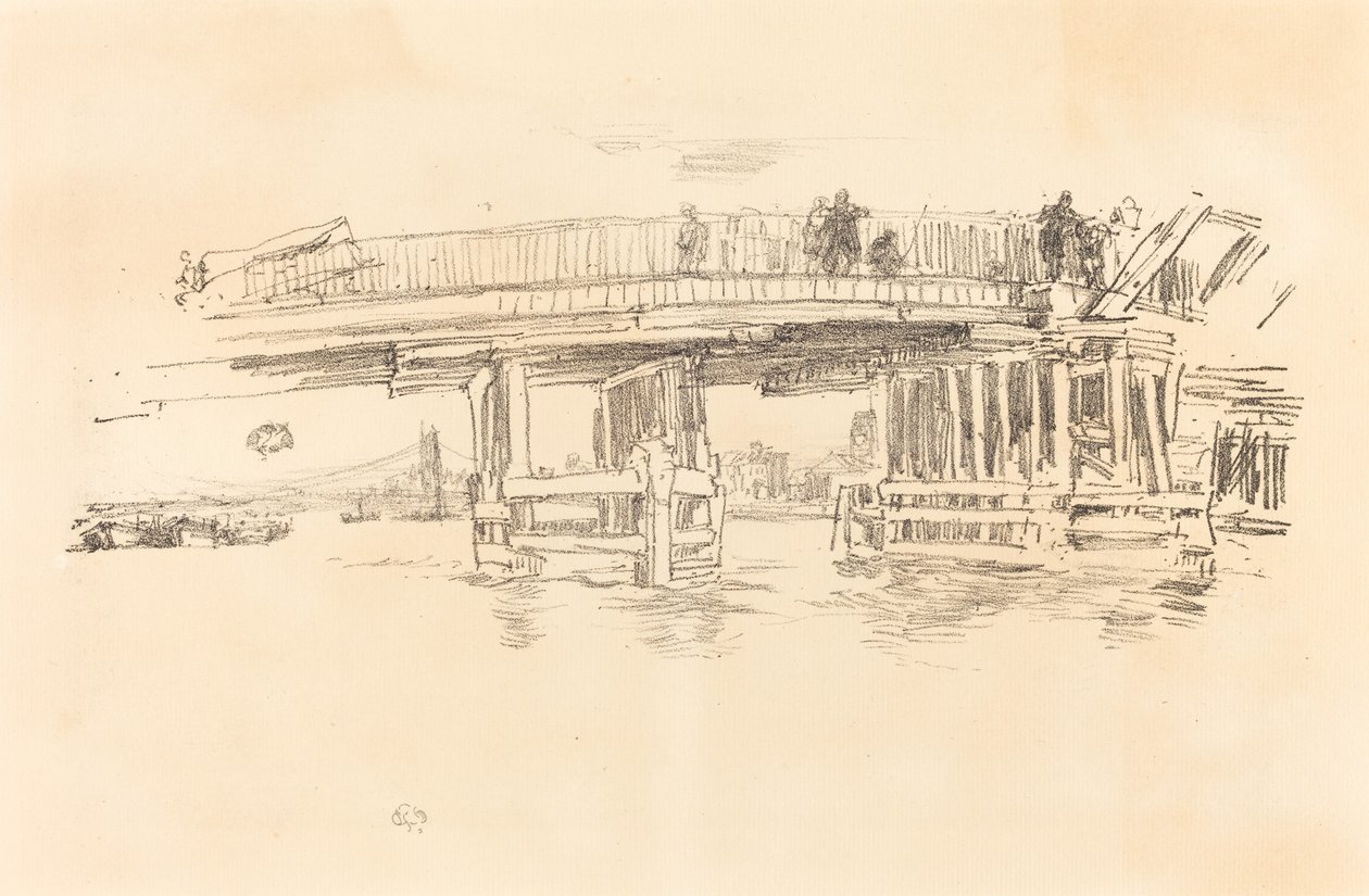 Vecchio Ponte di Battersea da James Abbott McNeill Whistler