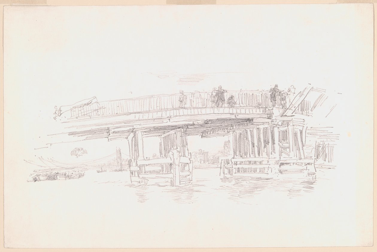 Vecchio ponte di Battersea da James Abbott McNeill Whistler