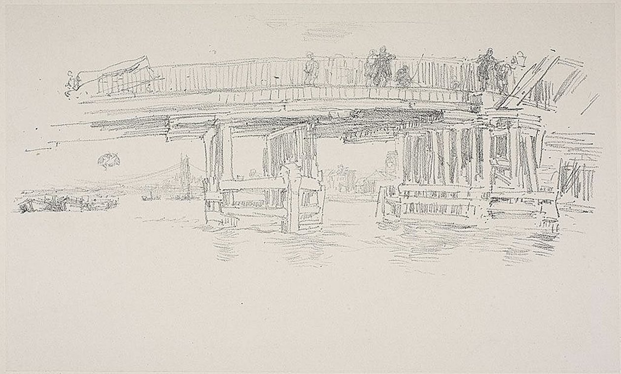 Vecchio Ponte di Battersea da James Abbott McNeill Whistler
