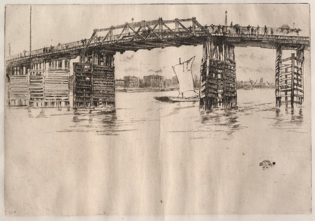 Vecchio ponte di Battersea da James McNeill Whistler
