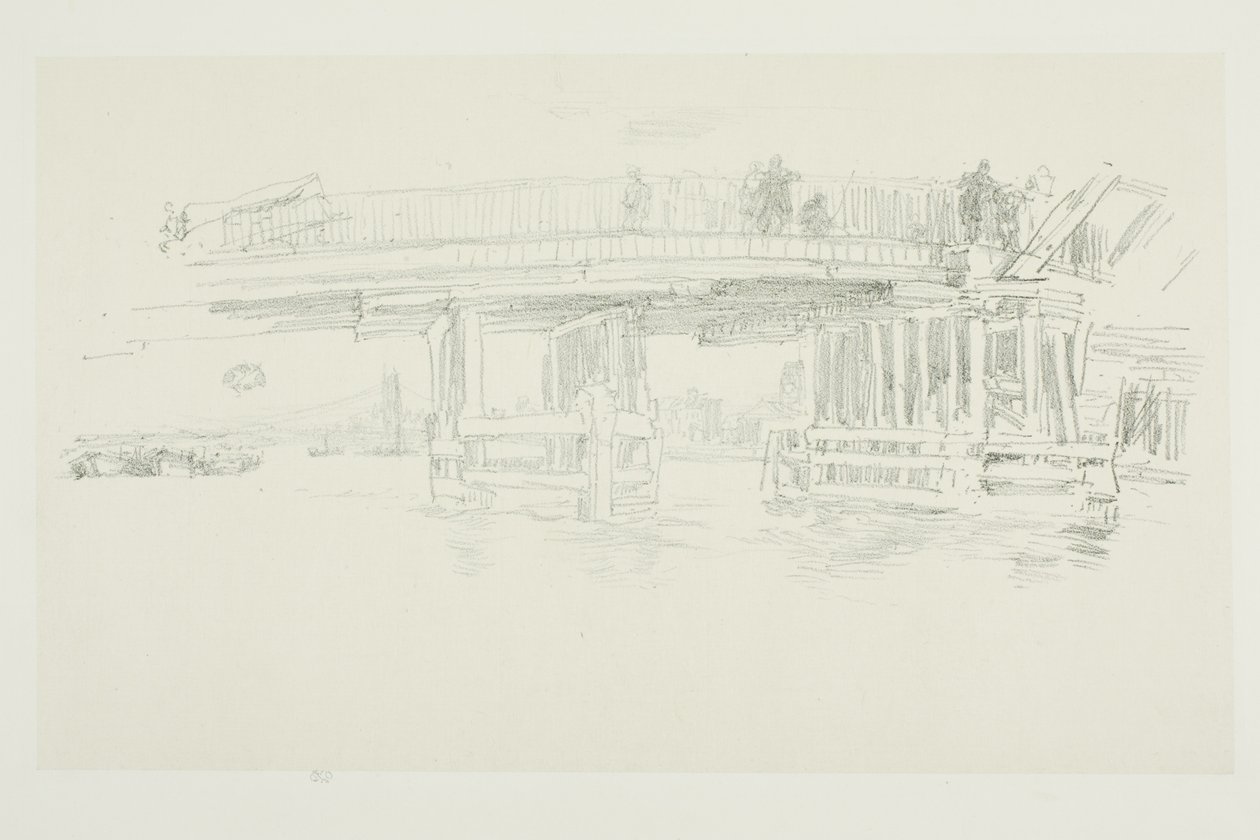 Vecchio ponte di Battersea da James McNeill Whistler