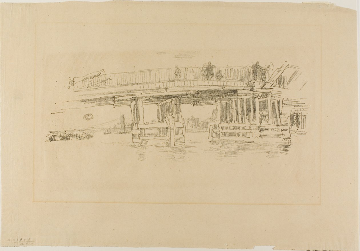 Vecchio ponte di Battersea da James McNeill Whistler