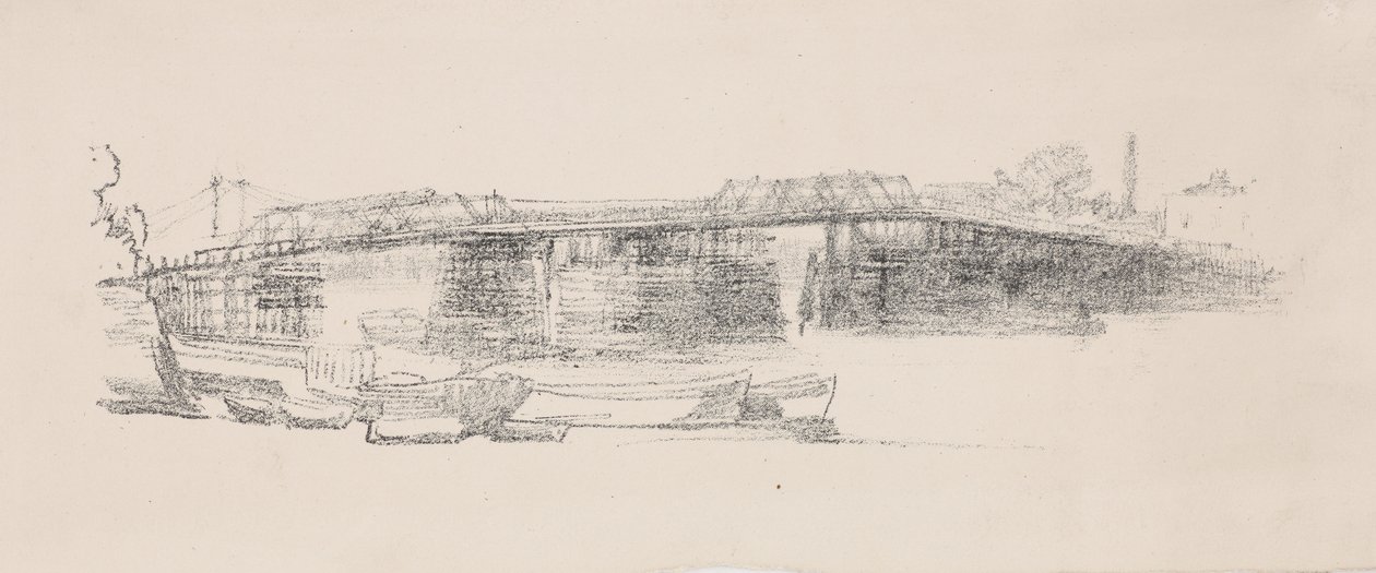 Vecchio ponte di Battersea, n. 2 da James Abbott McNeill Whistler