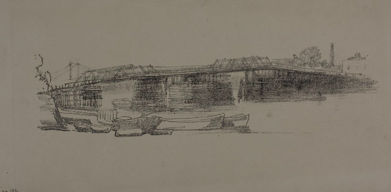 Vecchio ponte di Battersea, n. 2 da James Abbott McNeill Whistler