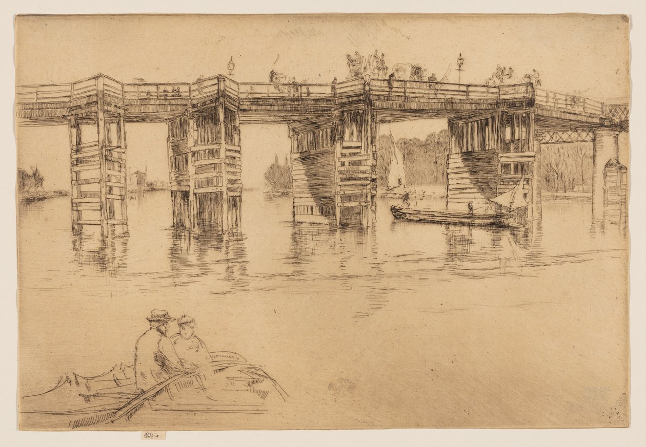 Vecchio Ponte di Putney da James Abbott McNeill Whistler