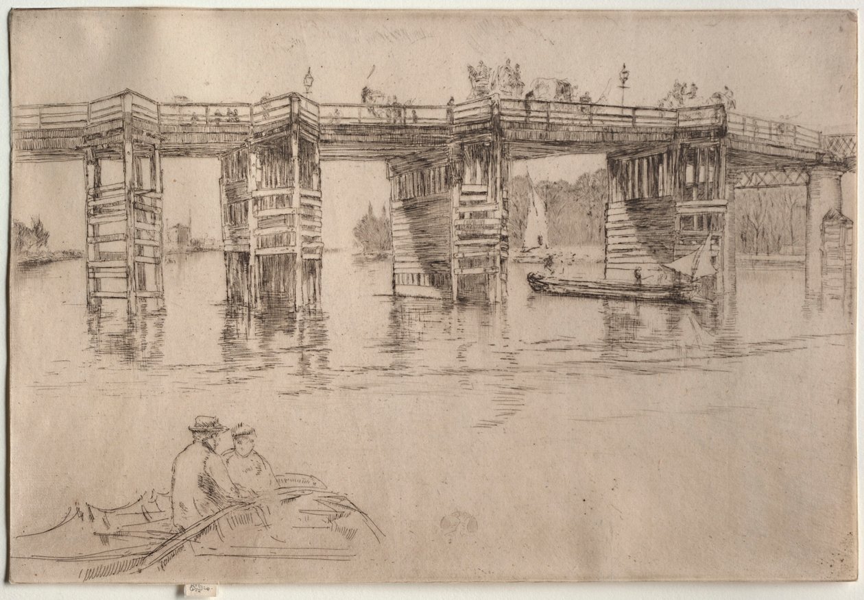 Vecchio ponte di Putney da James McNeill Whistler