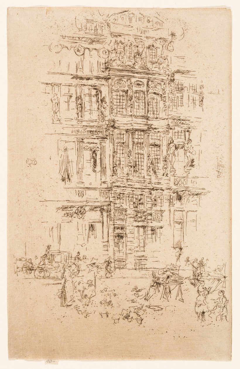 Palazzi, Bruxelles da James Abbott McNeill Whistler