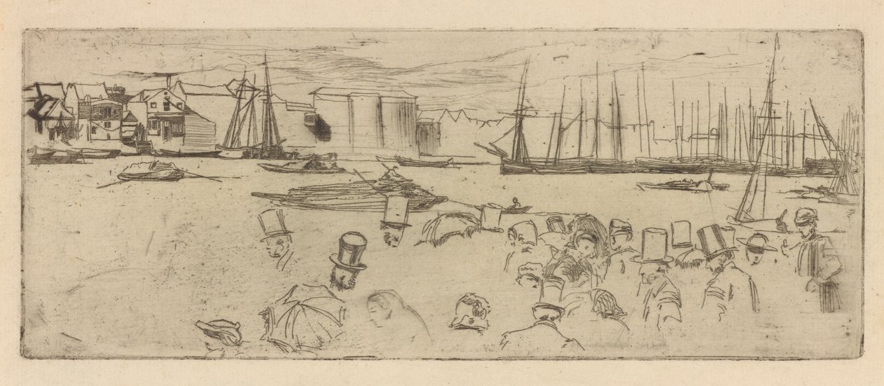 Passeggeri a buon mercato, Limehouse da James Abbott McNeill Whistler