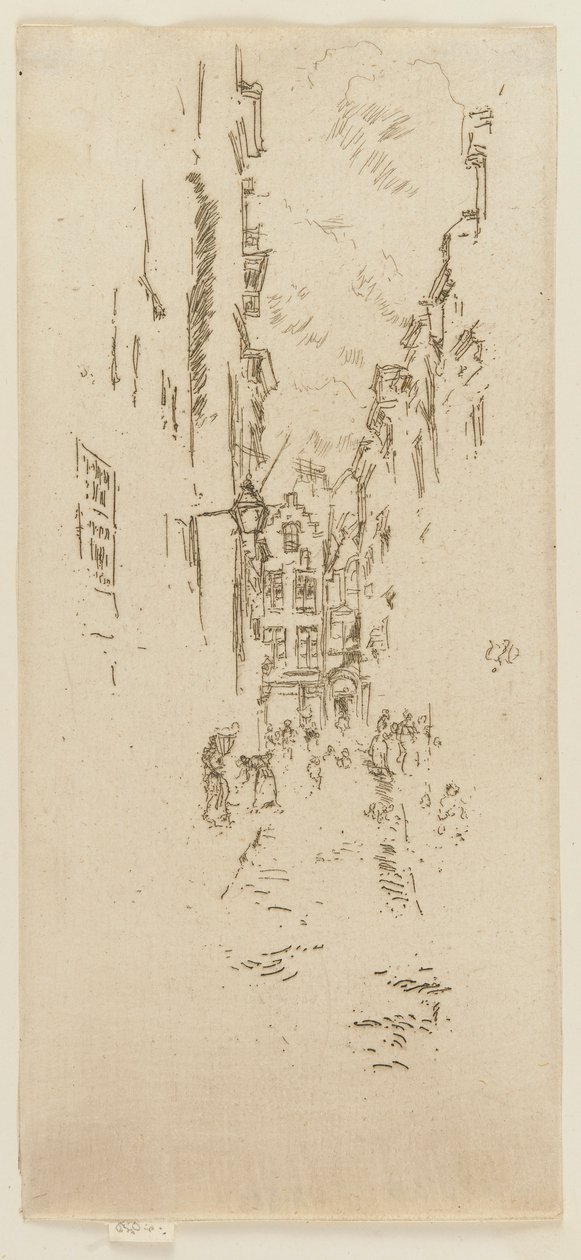 Petite Rue des Bouchers da James Abbott McNeill Whistler