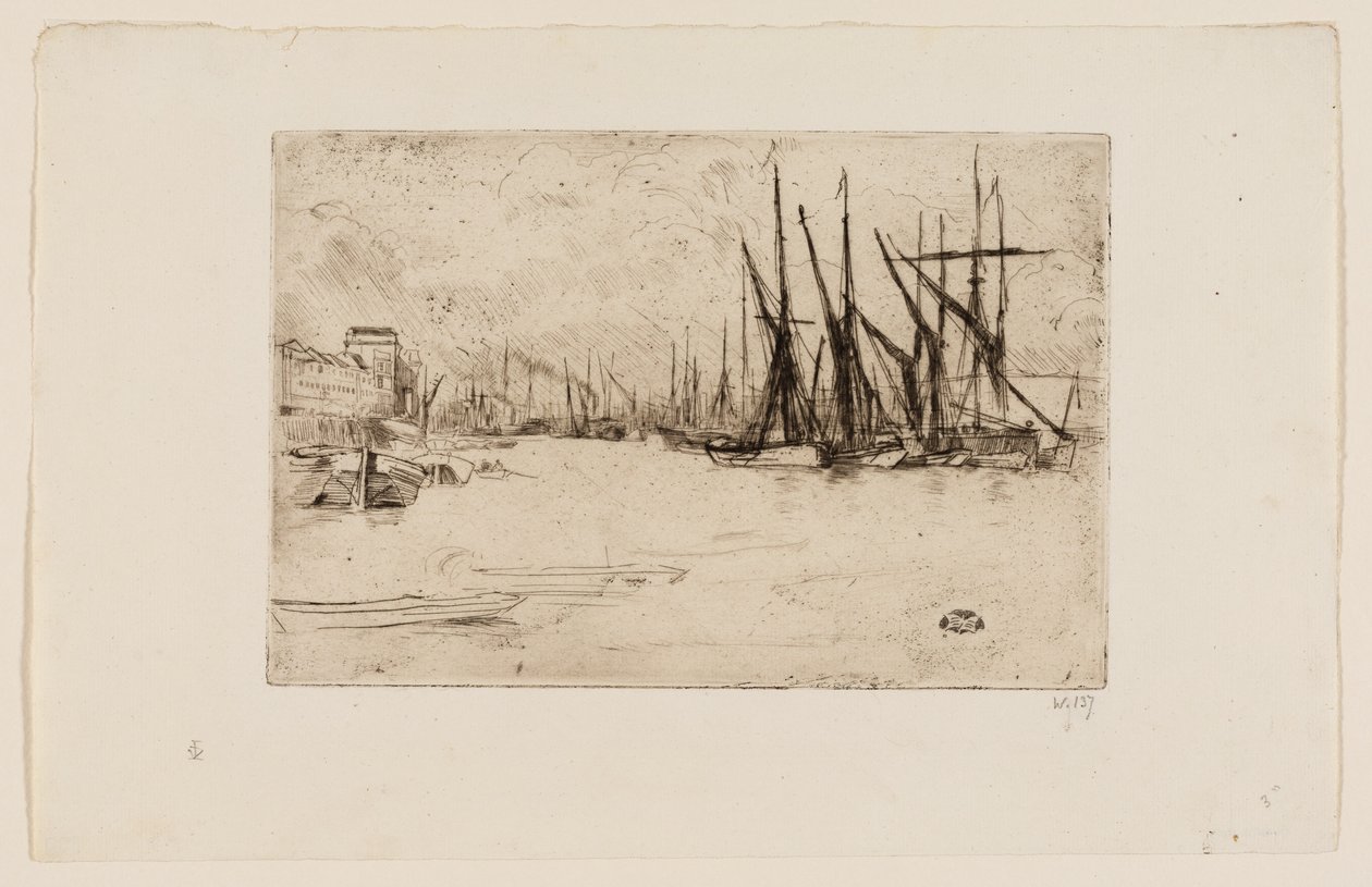 Molo del cetriolo sottaceto da James Abbott McNeill Whistler