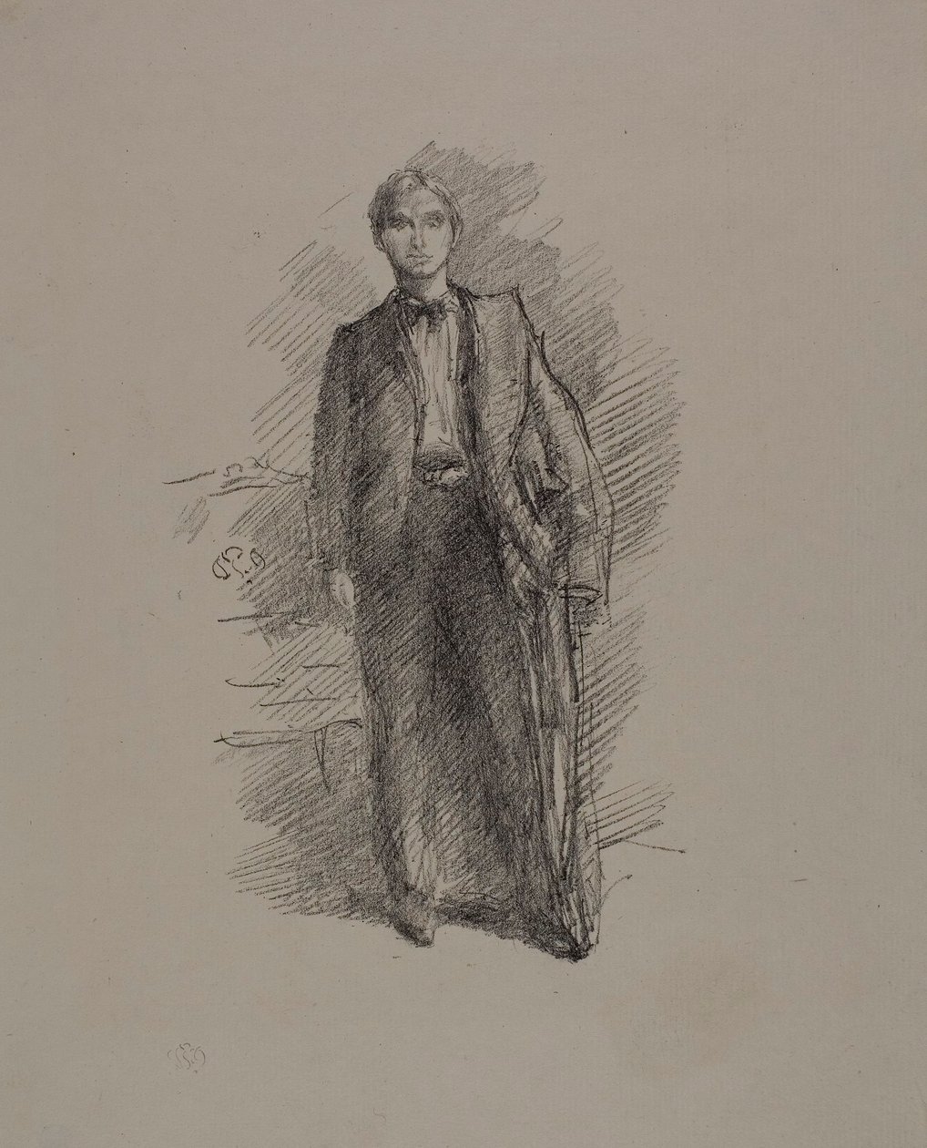 Studio di Ritratto: Mr. Herbert C. Pollitt da James Abbott McNeill Whistler