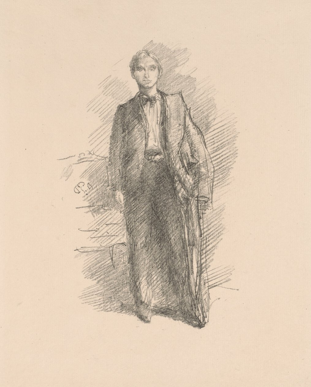 Studio di ritratto: Mr. Herbert C. Pollitt da James Abbott McNeill Whistler
