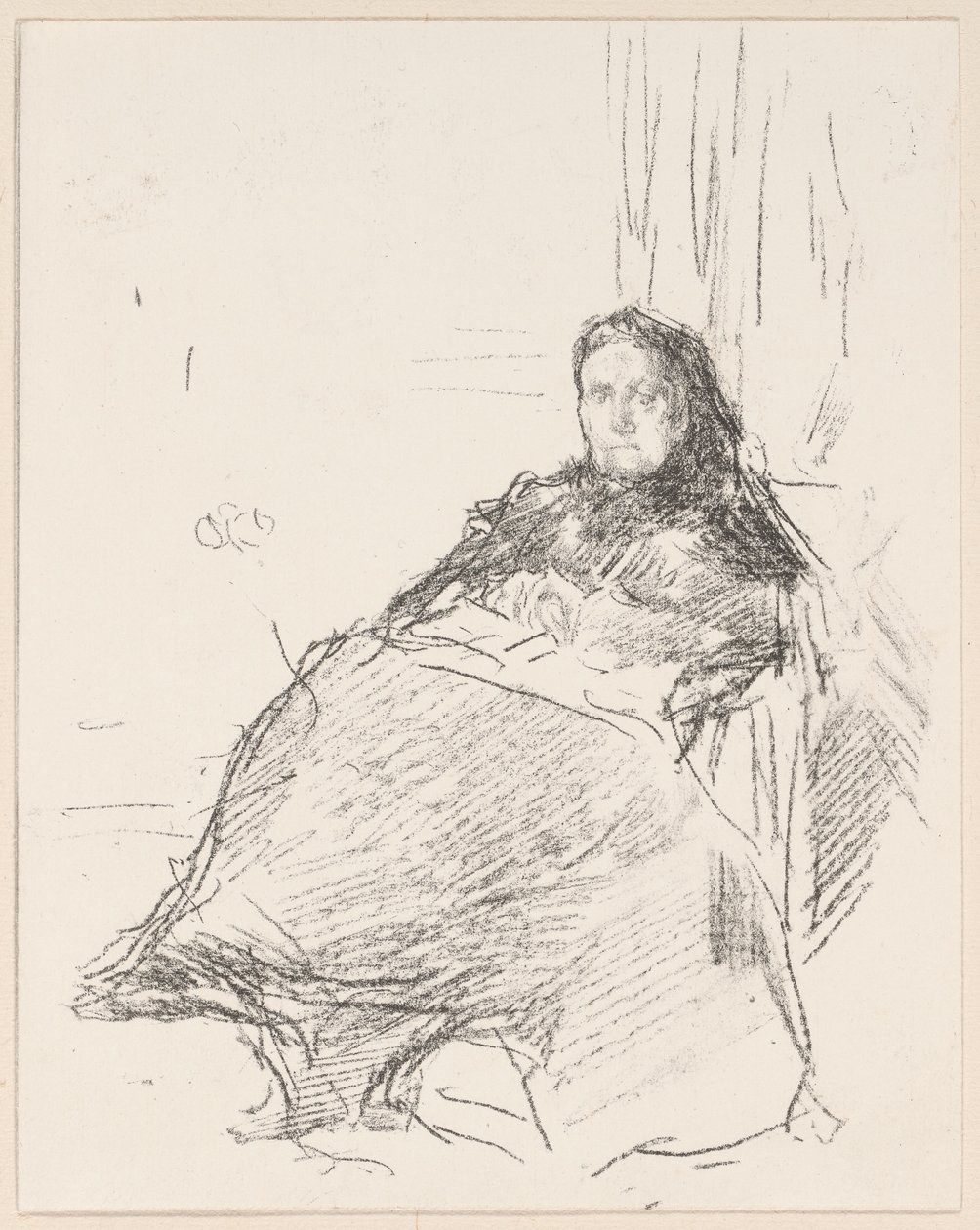 Studio di ritratto: Mrs. Philip, n. 2 da James Abbott McNeill Whistler