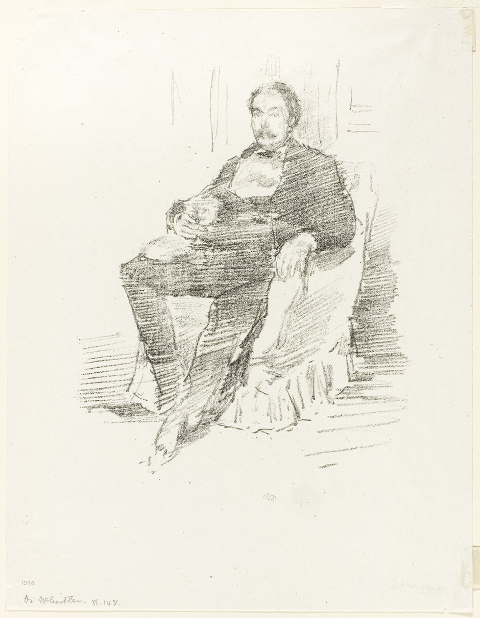 Ritratto del Dr. Whistler, n. 2 da James Abbott McNeill Whistler
