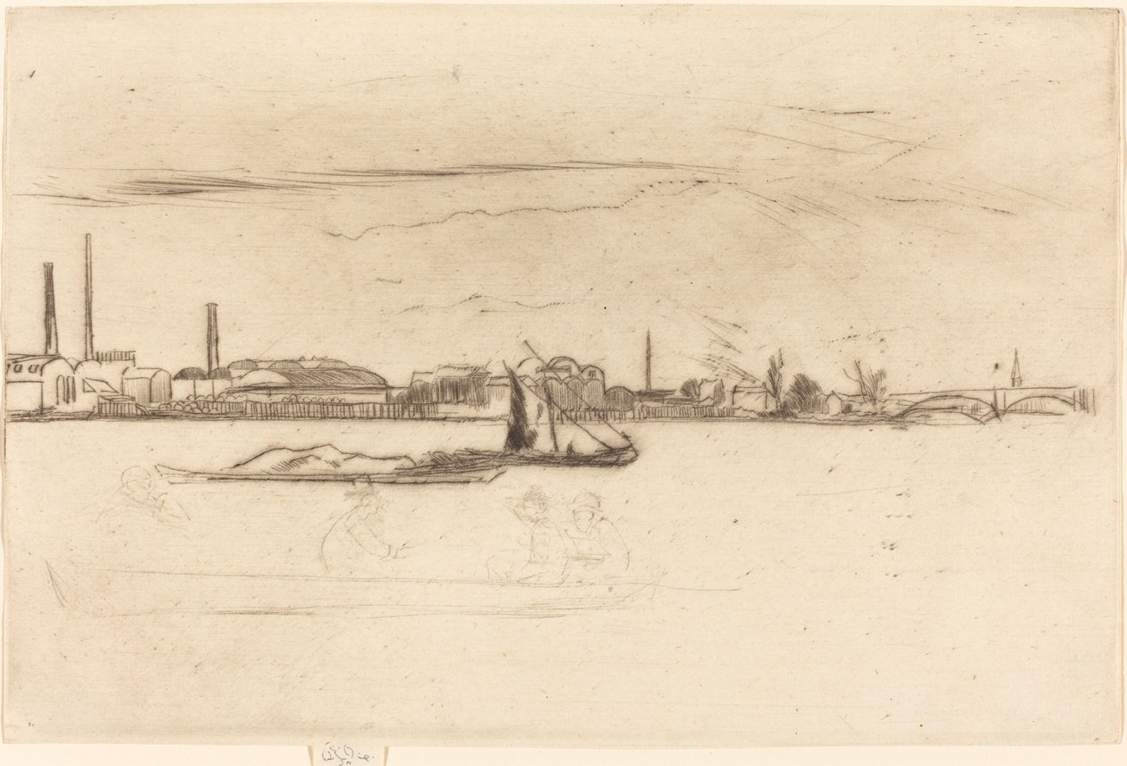 Fabbrica di candele di Price da James Abbott McNeill Whistler