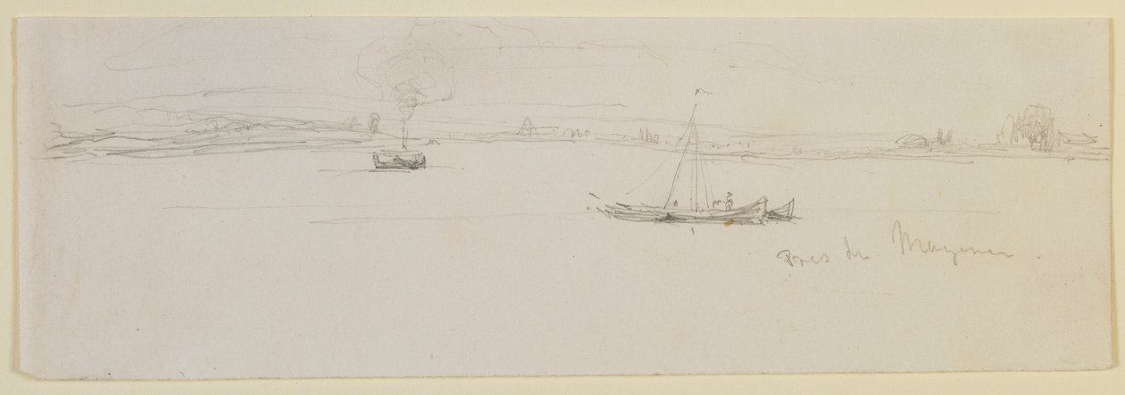 Vicino a Magonza da James Abbott McNeill Whistler