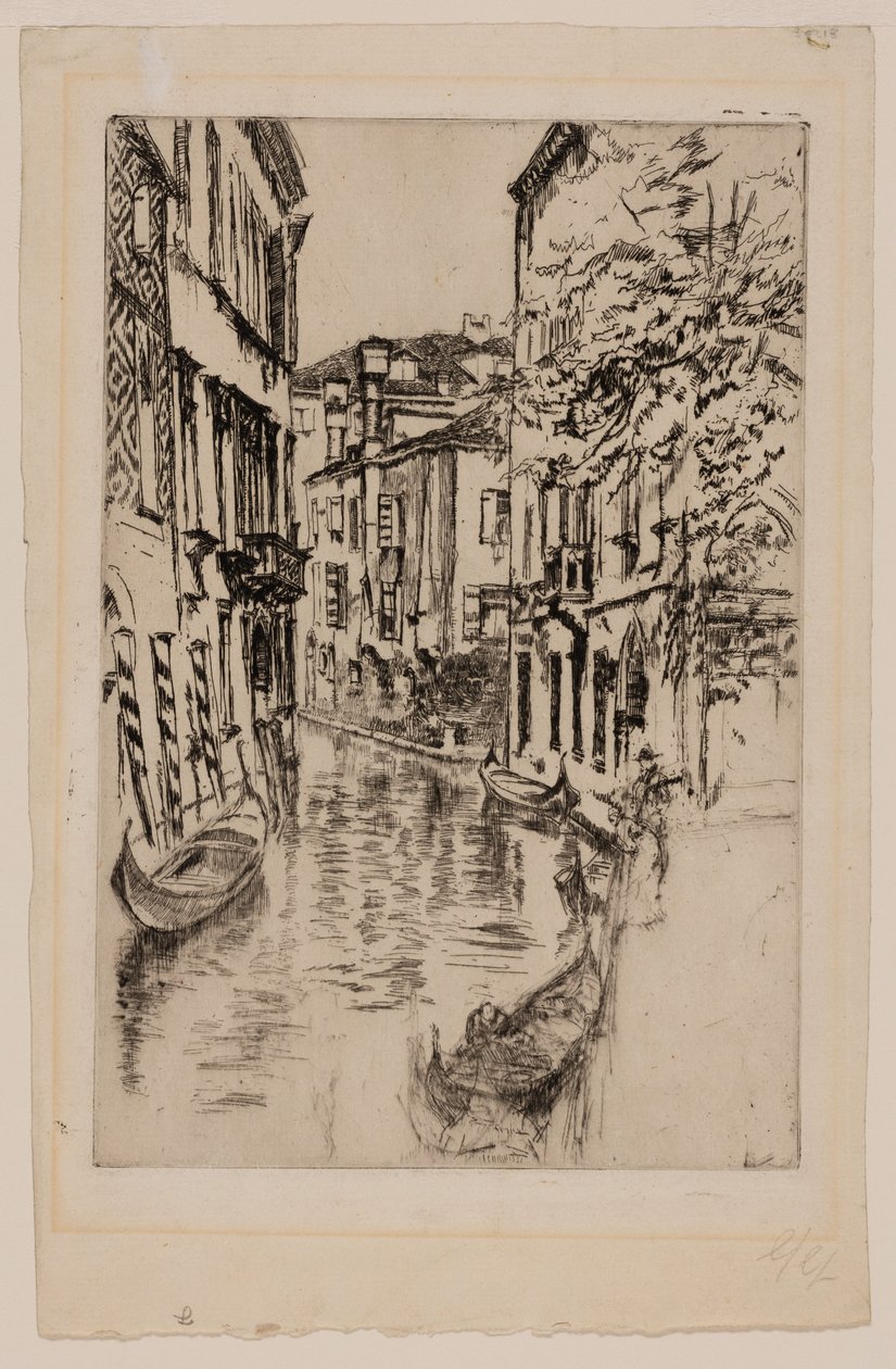 Canale tranquillo da James McNeill Whistler
