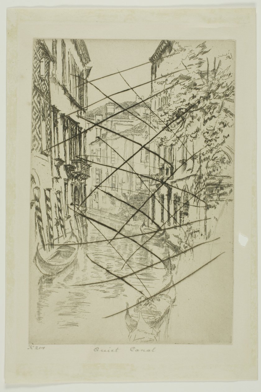 Canale tranquillo da James McNeill Whistler