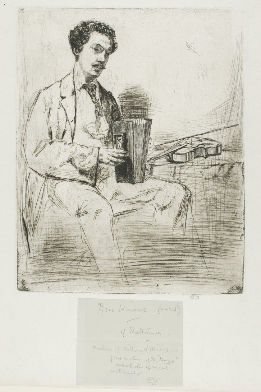 Ross Winans da James Abbott McNeill Whistler